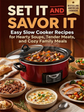 Set It and Savor It：Easy Slow Cooker Recipes for Hearty Soups, Tender Meats, and Cozy Family Meals