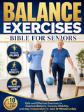 Balance Exercises Bible for Seniors: Safe and Effective Exercises to Improve Balance, Increase Mobility, and Stay Independent in Just 10 Minutes a Day(Spiral Bound)